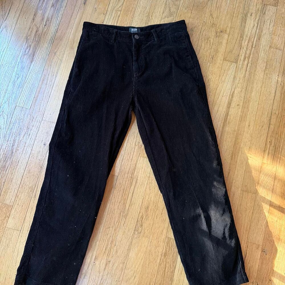 CCS Men's Black Corduroy Pants